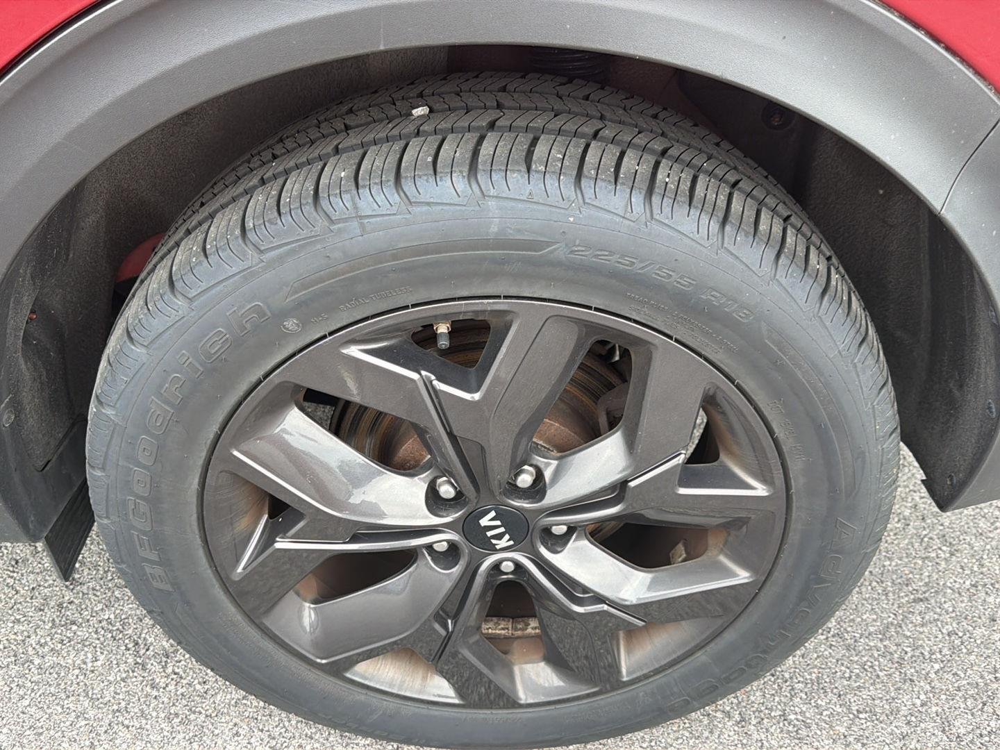Used 2020 Hyper Red Kia S image 8