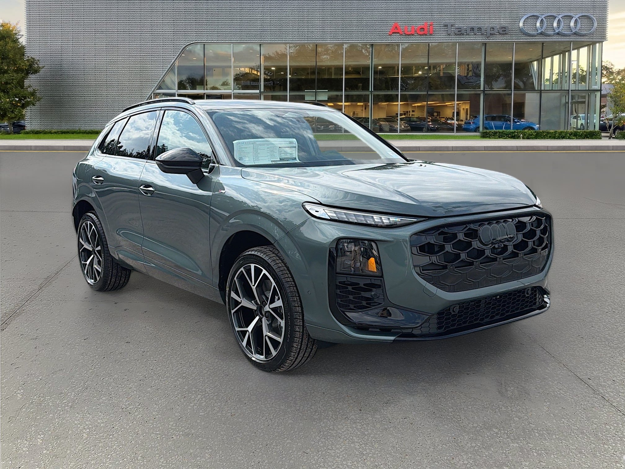 New 2026 Sage Green Metallic Audi S line image 1