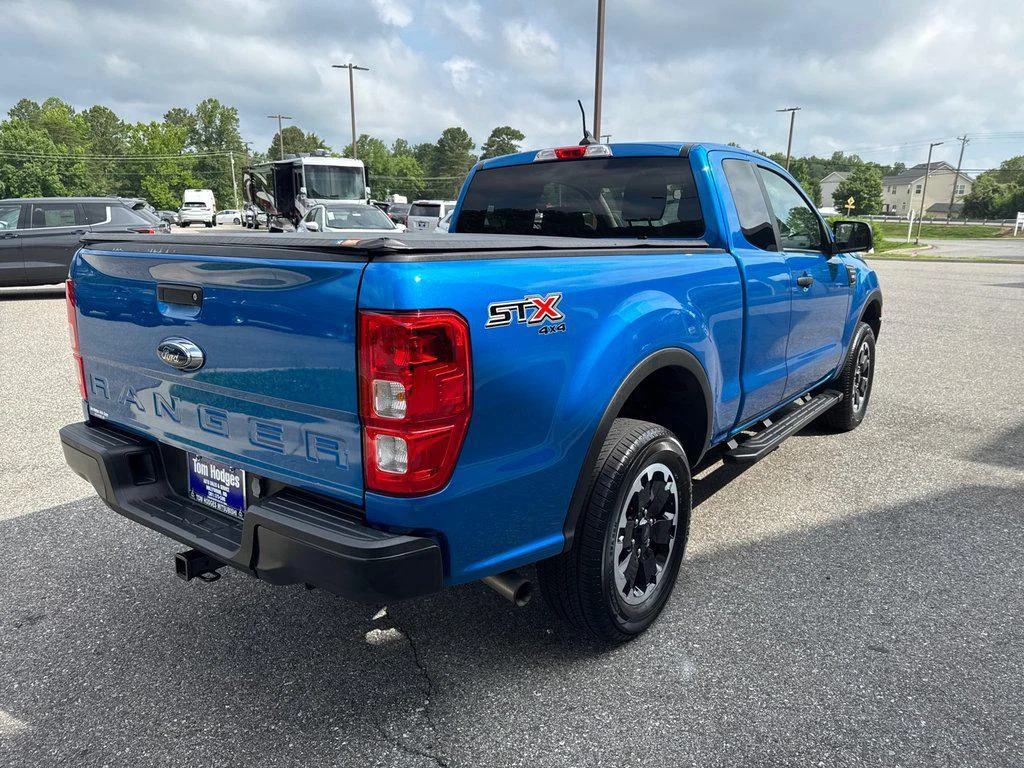 Used 2021 Velocity Blue Metallic Ford XL 4WD SuperCab 6 Box image 4