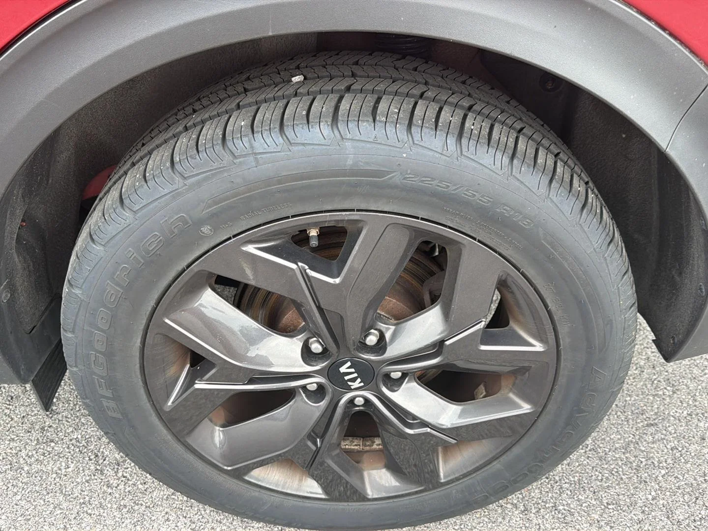 Used 2020 Hyper Red Kia S image 8
