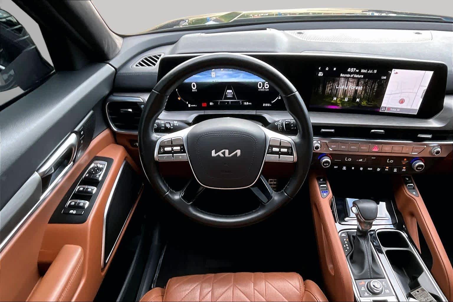 Used 2025 Ebony Black Kia SX-Prestige X-Line image 6