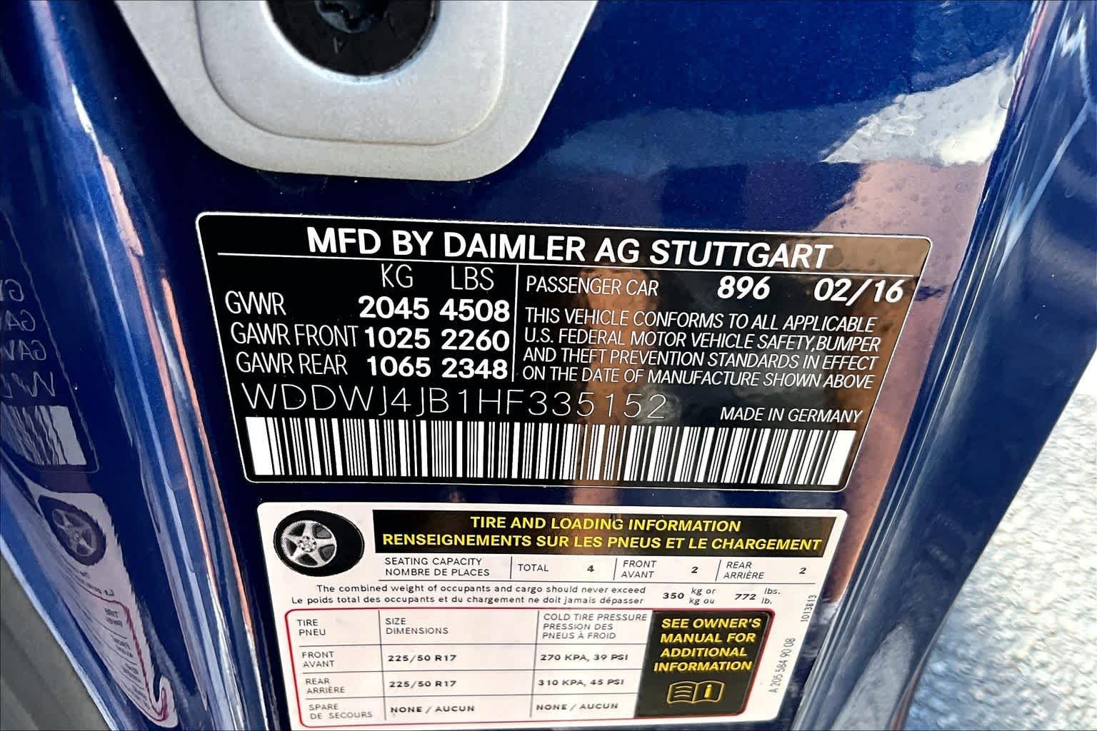 Used 2017 Brilliant Blue Metallic Mercedes-Benz C 300 image 30