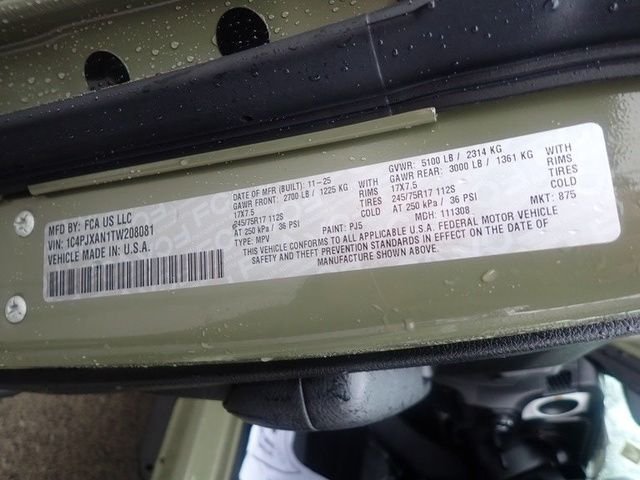 New 2026 41 Exterior Paint Jeep Sport S image 19