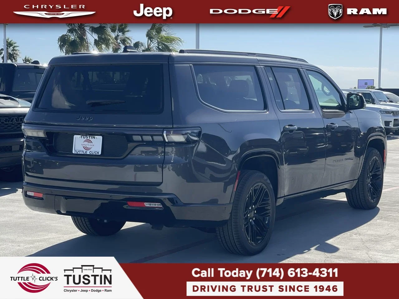 New 2026 Baltic-Gray Metallic Clear-Coat Exterior Paint Jeep Limited Reserve image 12