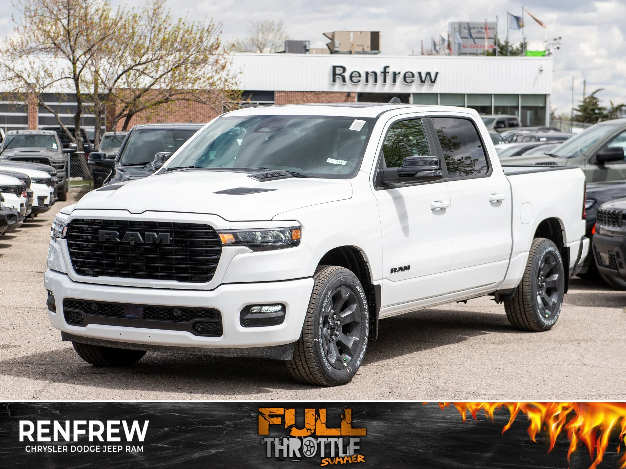 New 2026 White RAM Sport* image 1
