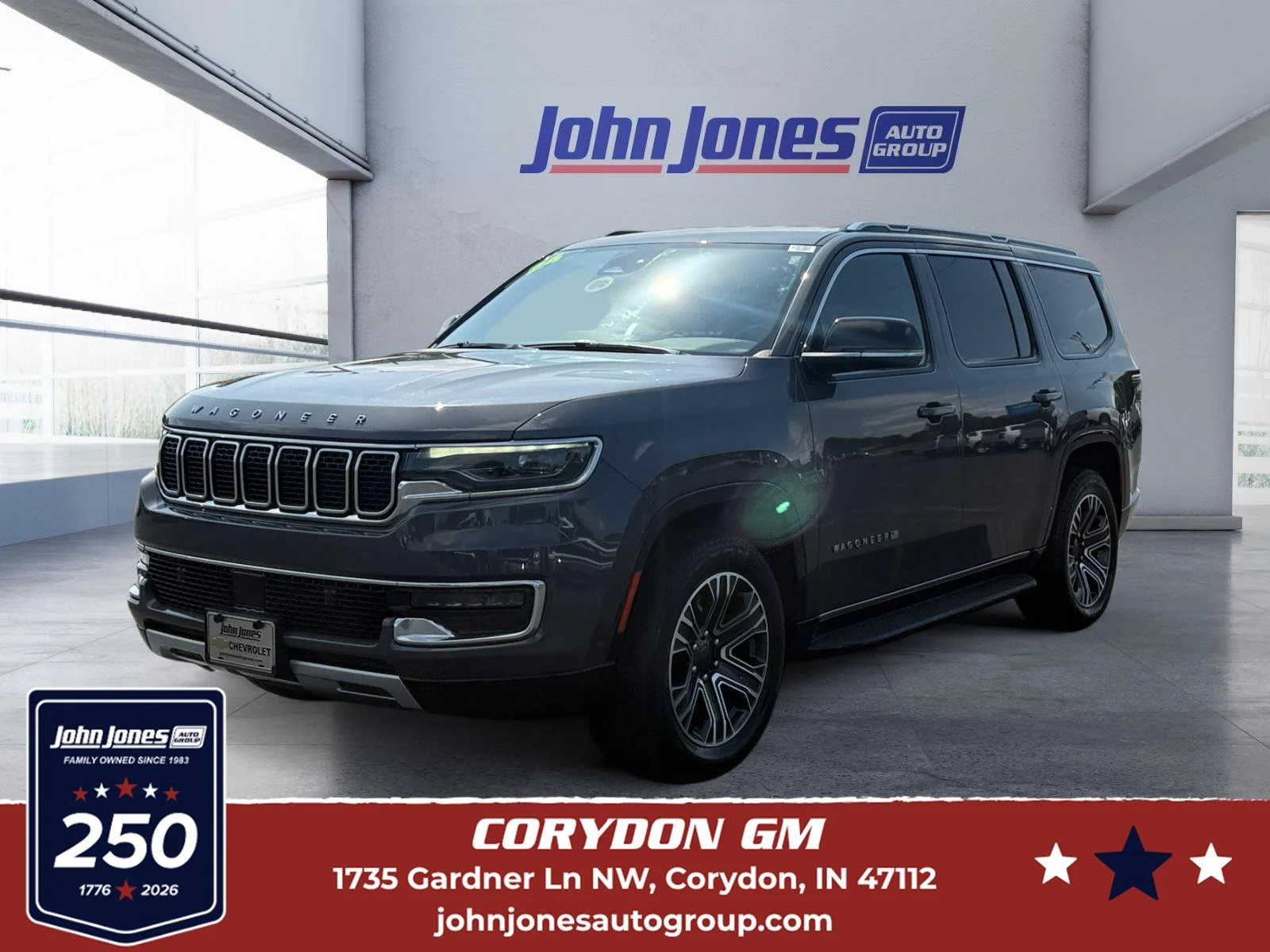 Used 2024 Baltic Gray Metallic Clearcoat Jeep Series II image 1