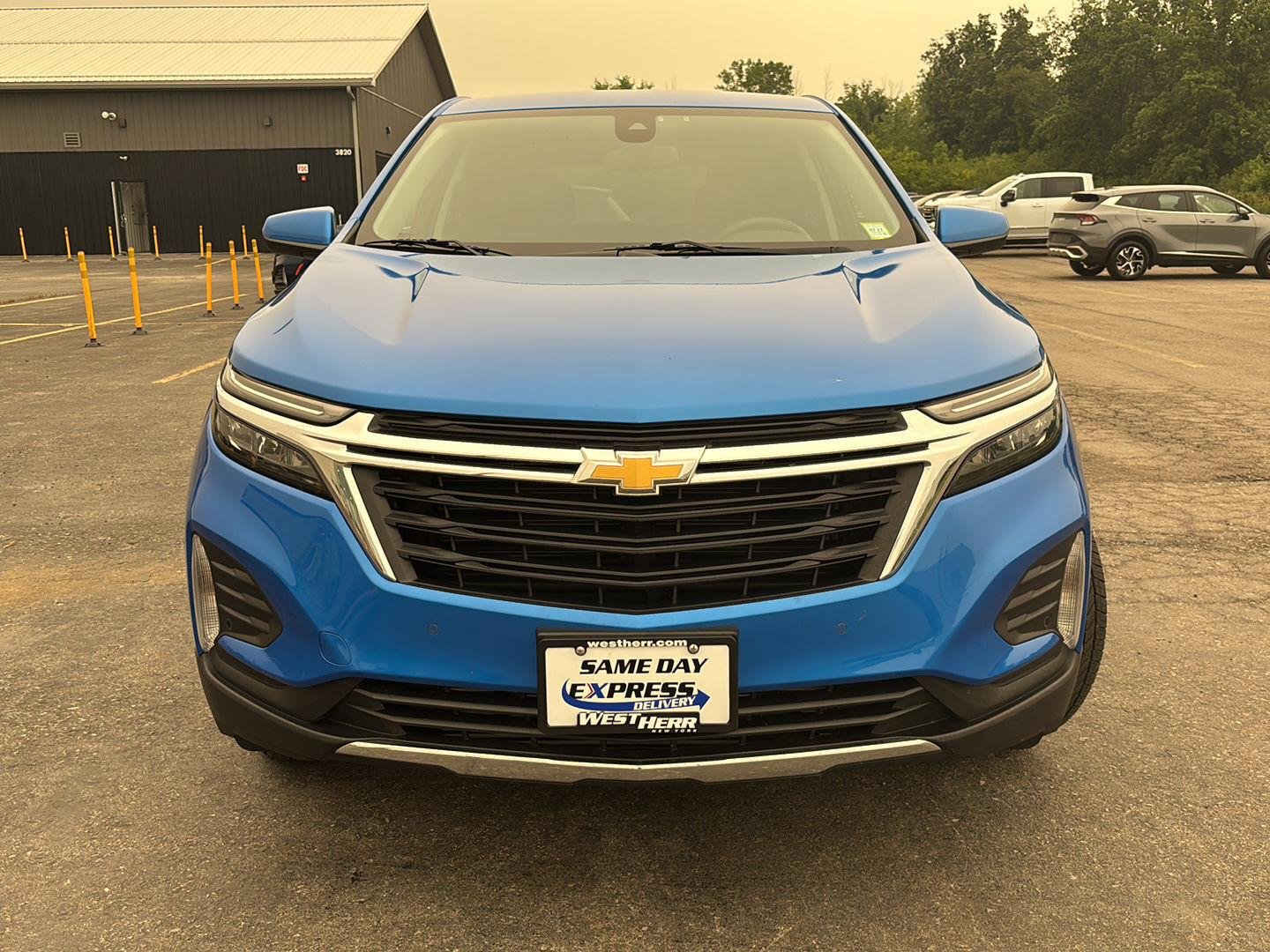 Used 2024 Riptide Blue Metallic Chevrolet LT image 2