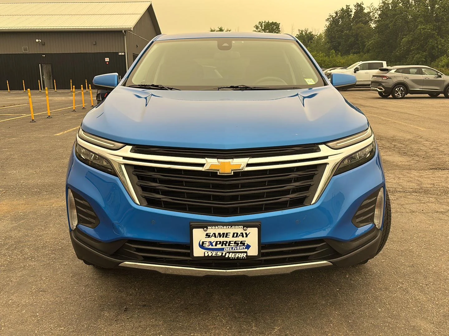Used 2024 Riptide Blue Metallic Chevrolet LT image 2
