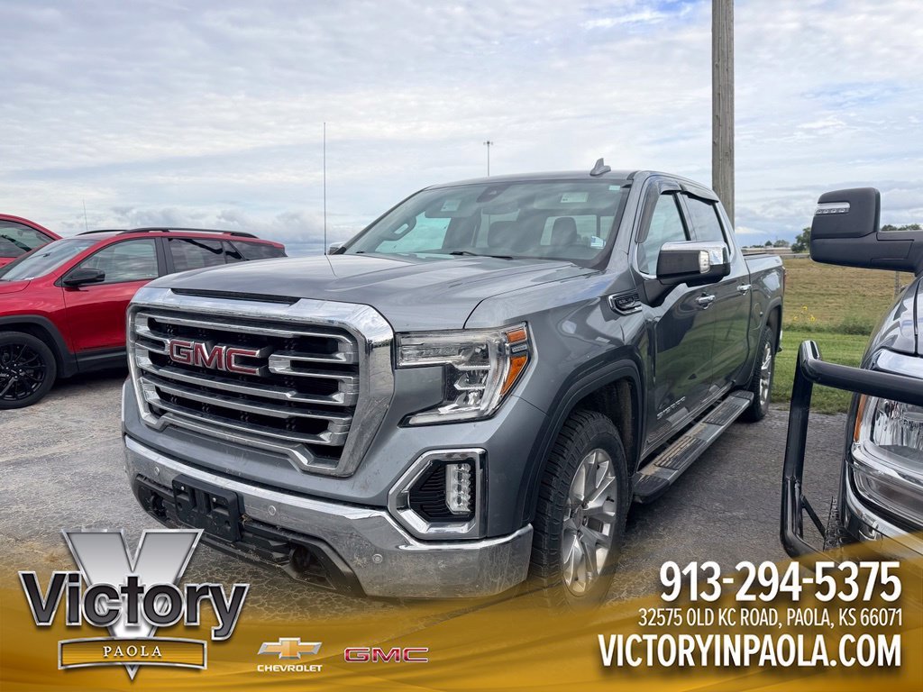 Used 2019 SATIN STEEL METALLIC GMC SLT image 1