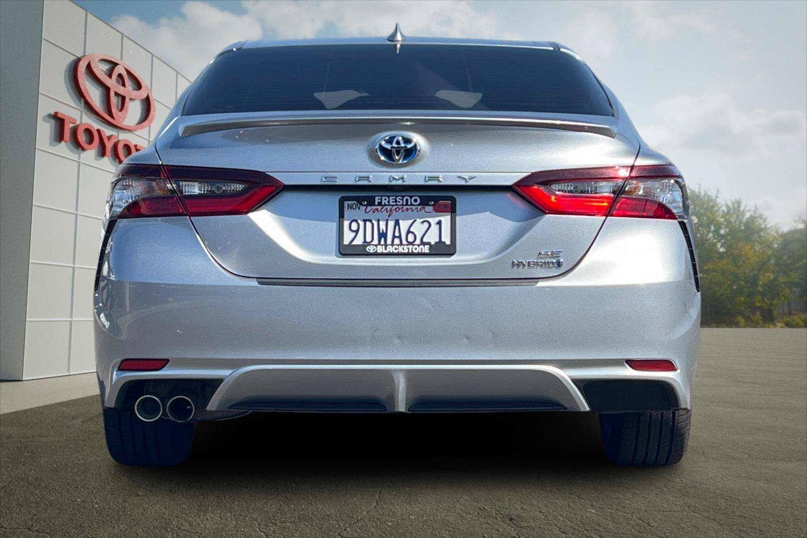 Certified Used 2023 Celestial Silver Metallic Toyota Hybrid SE image 4