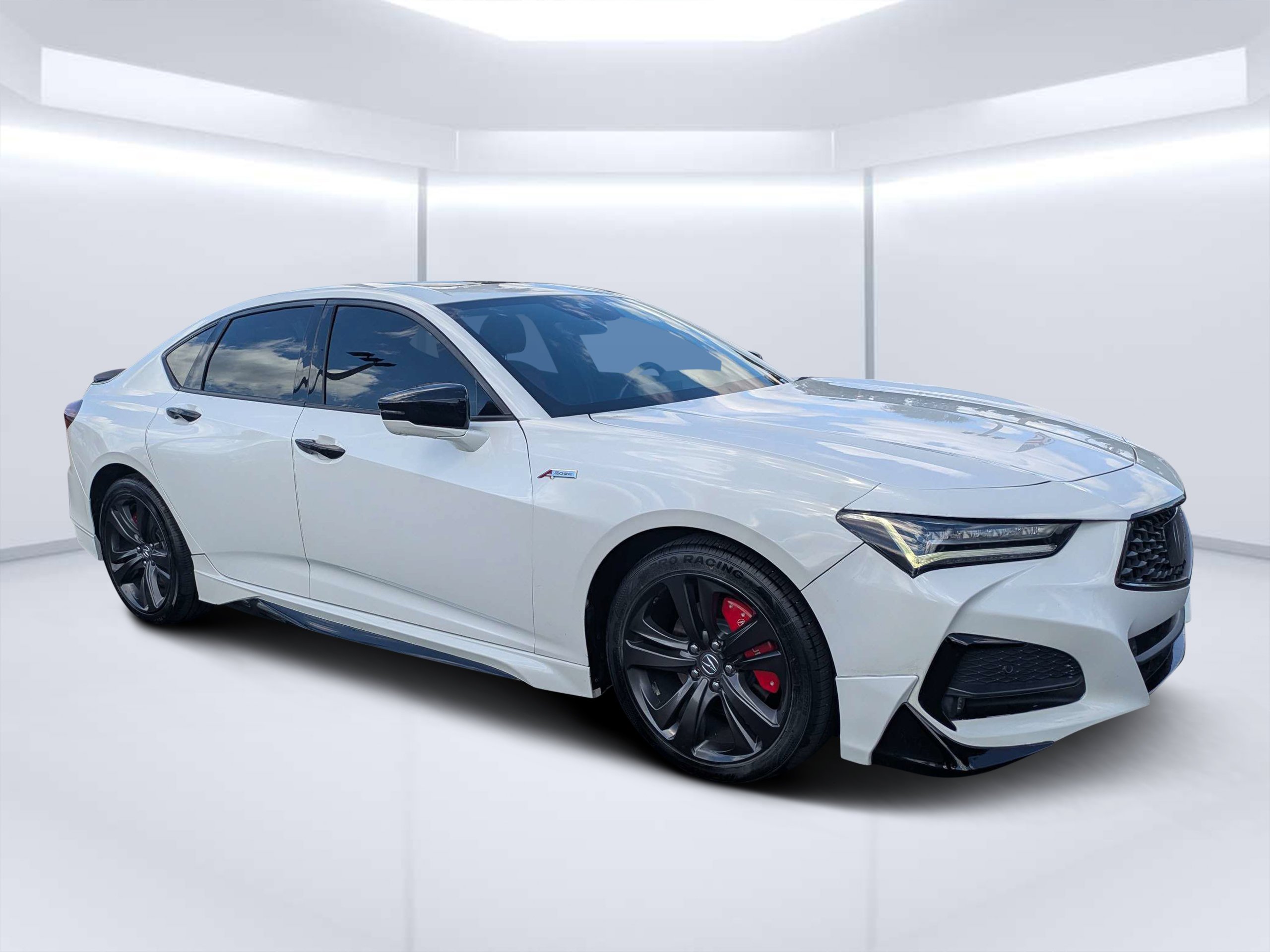 Used 2022 Platinum White Pearl Acura A-Spec Package image 34