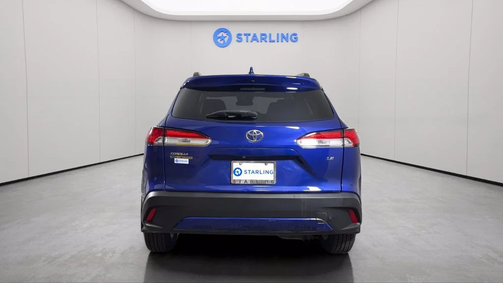 Used 2023 Blue Toyota LE image 8