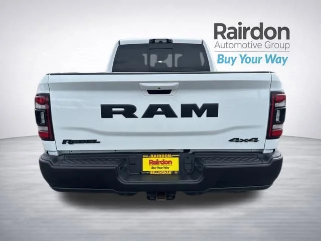 Used 2024 Bright White Clearcoat Ram Rebel image 6