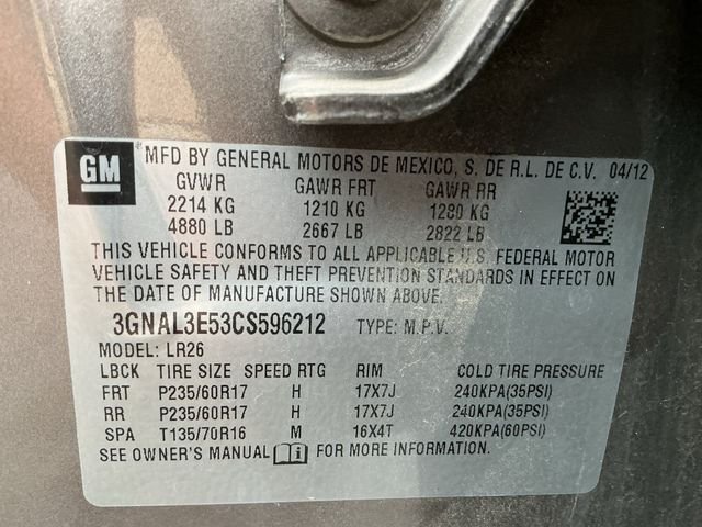 Used 2012 Gray Chevrolet LT image 24