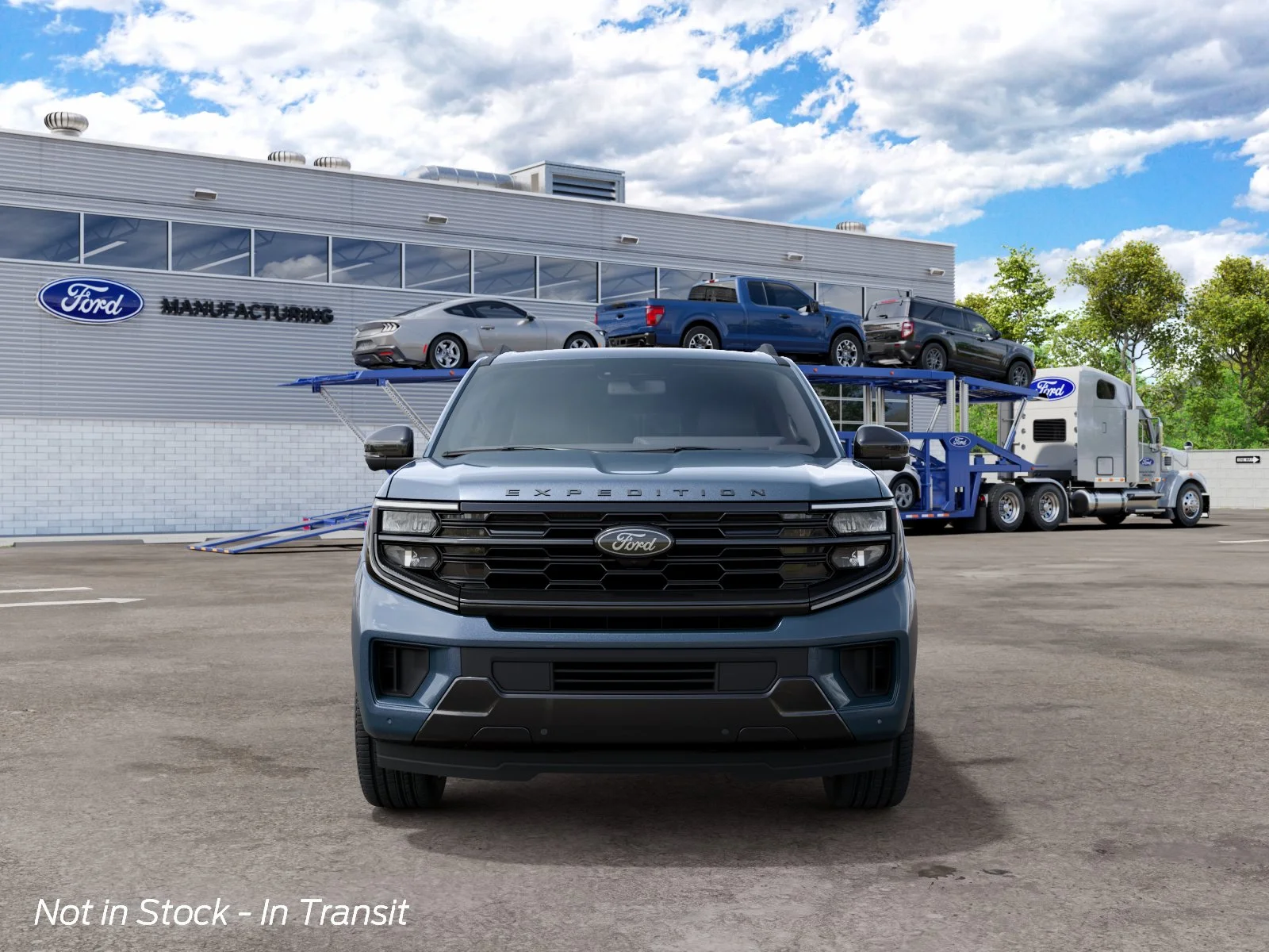 New 2027 Nocturnal Blue Metallic Ford Platinum image 3
