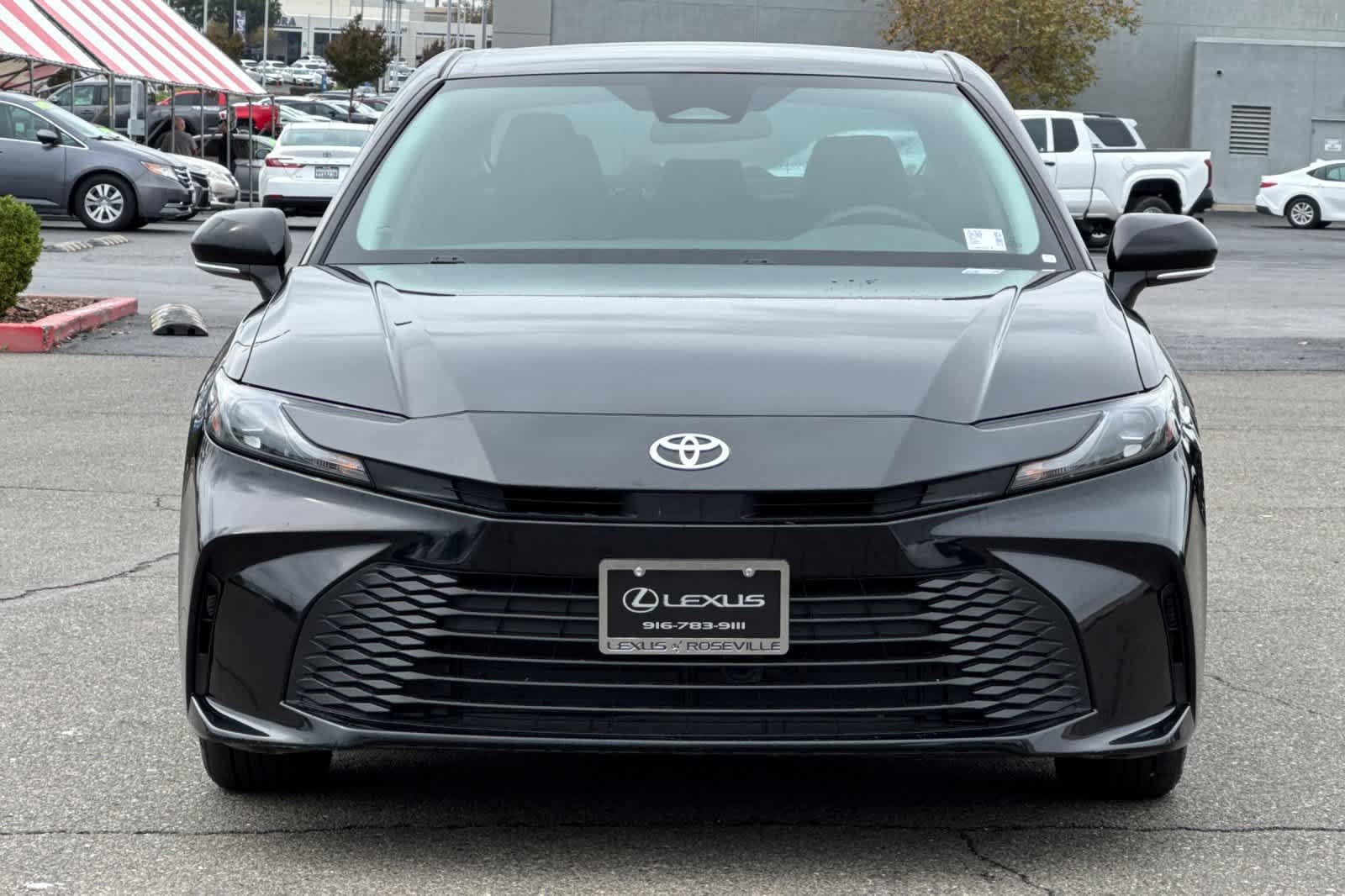 Used 2025 Midnight Black Metallic Toyota LE image 10
