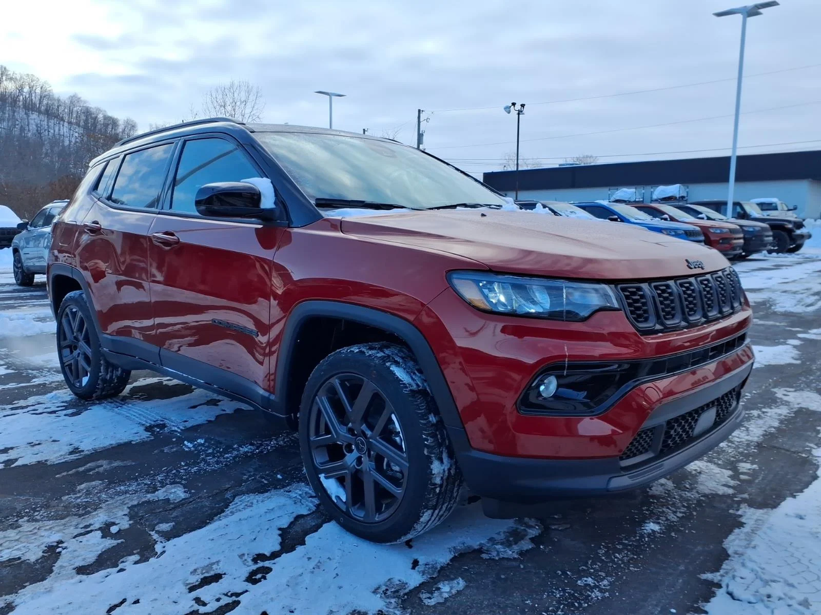 New 2026 Red Hot Pearlcoat Jeep Limited image 1
