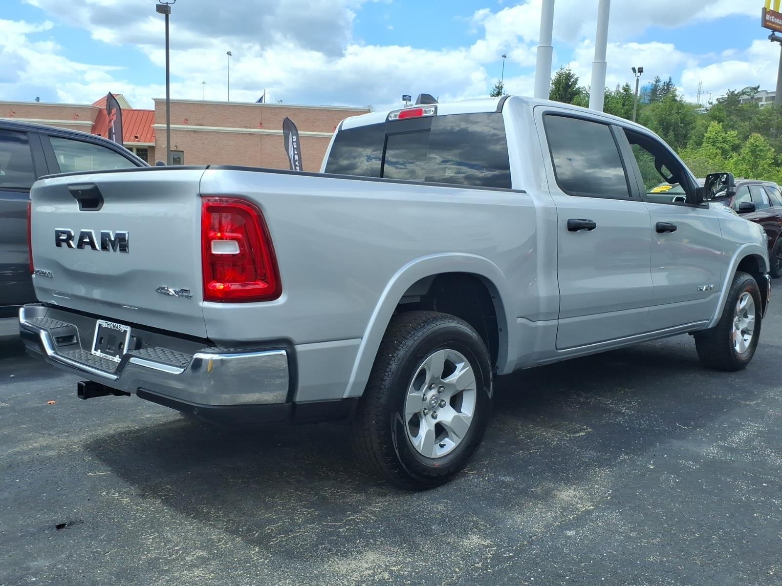 New 2026 Silver Zynith Exterior Paint RAM Big Horn image 3