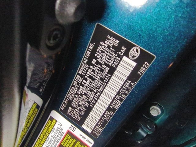 Used 2021 Midnight Black Metallic Toyota XLE image 28