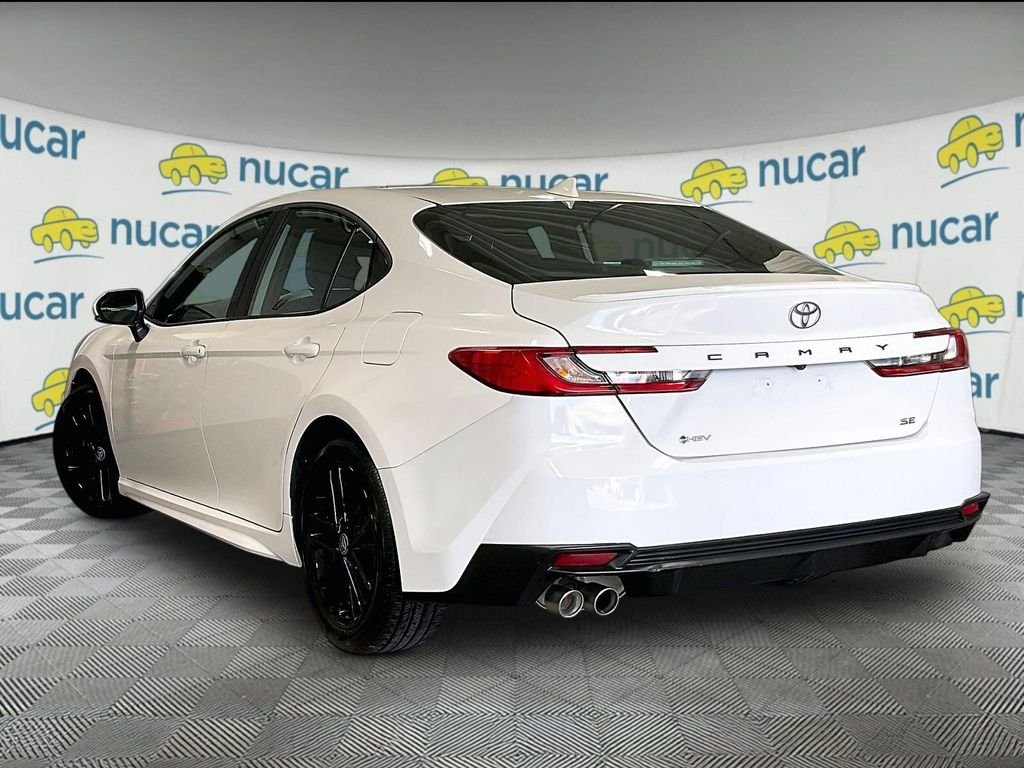 Used 2025 White Toyota SE image 4