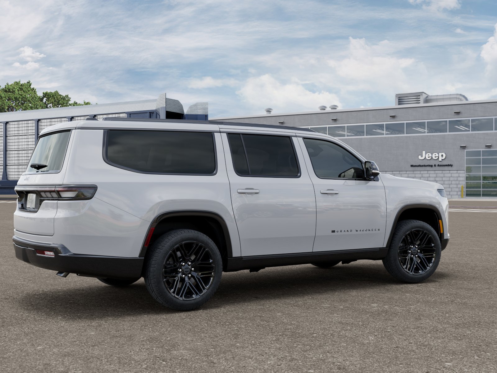 New 2026 Bright White Clear-Coat Exterior Paint Jeep  image 2