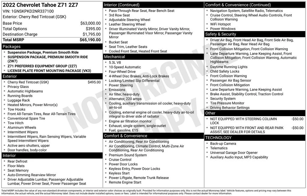 Used 2022 Red Chevrolet Z71 image 6