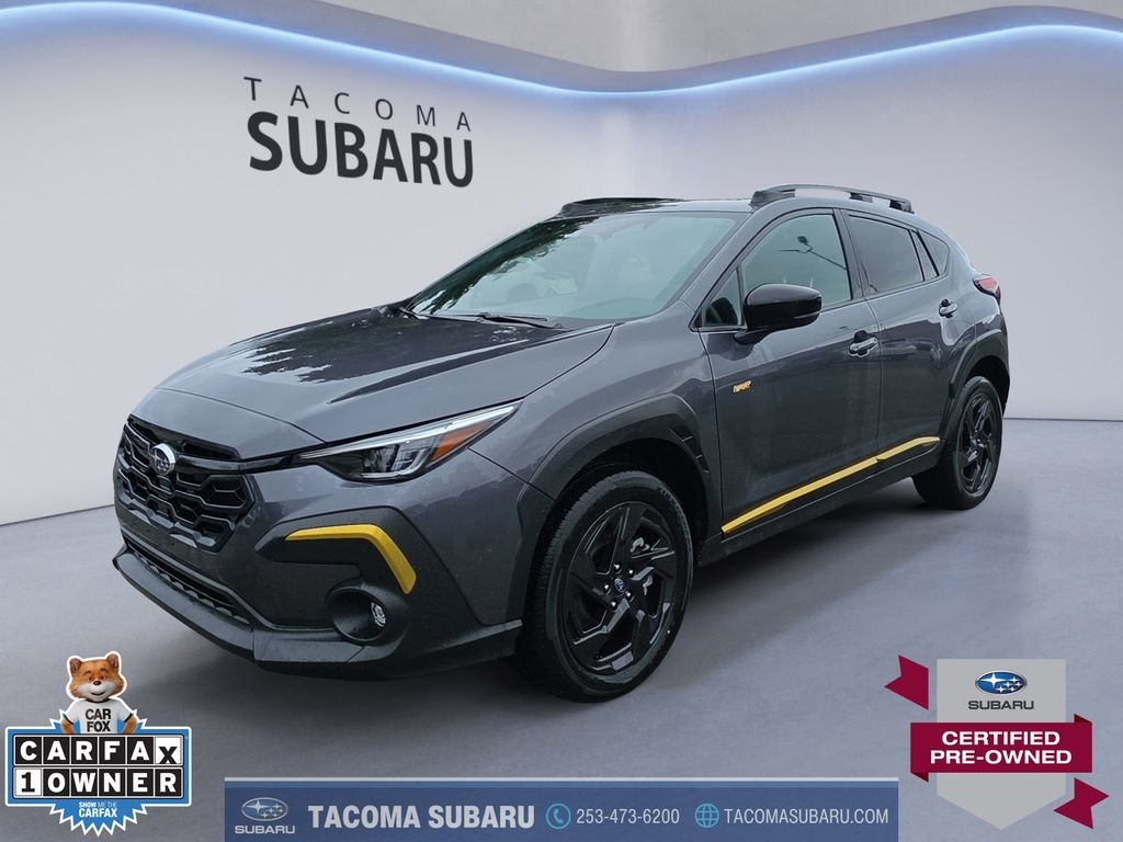 Certified Used 2025 Gray Subaru Sport image 1