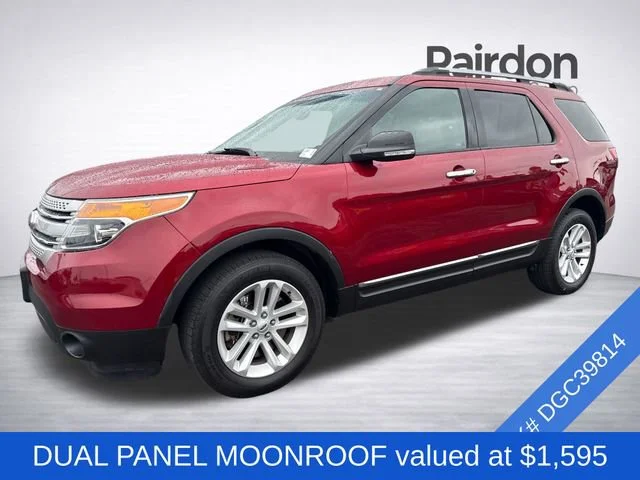 Used 2013 Ruby Red Metallic Ford XLT image 3