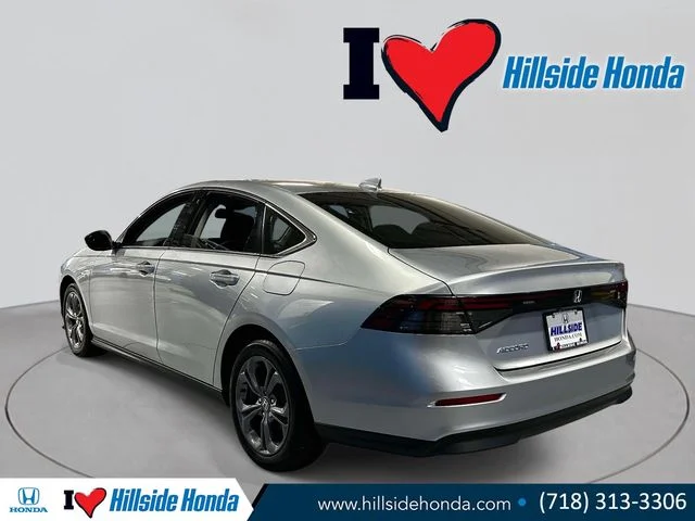 Certified Used 2024 Solar Silver Metallic Honda 1.5T EX image 2