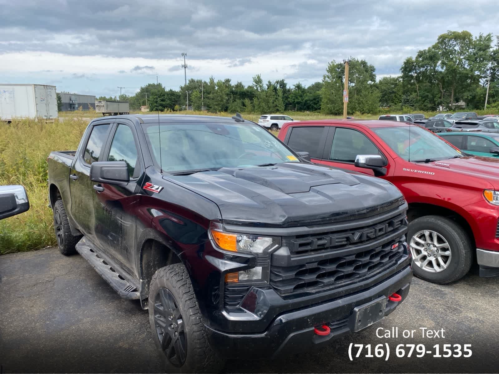Used 2022 Black Chevrolet Custom Trail Boss image 3