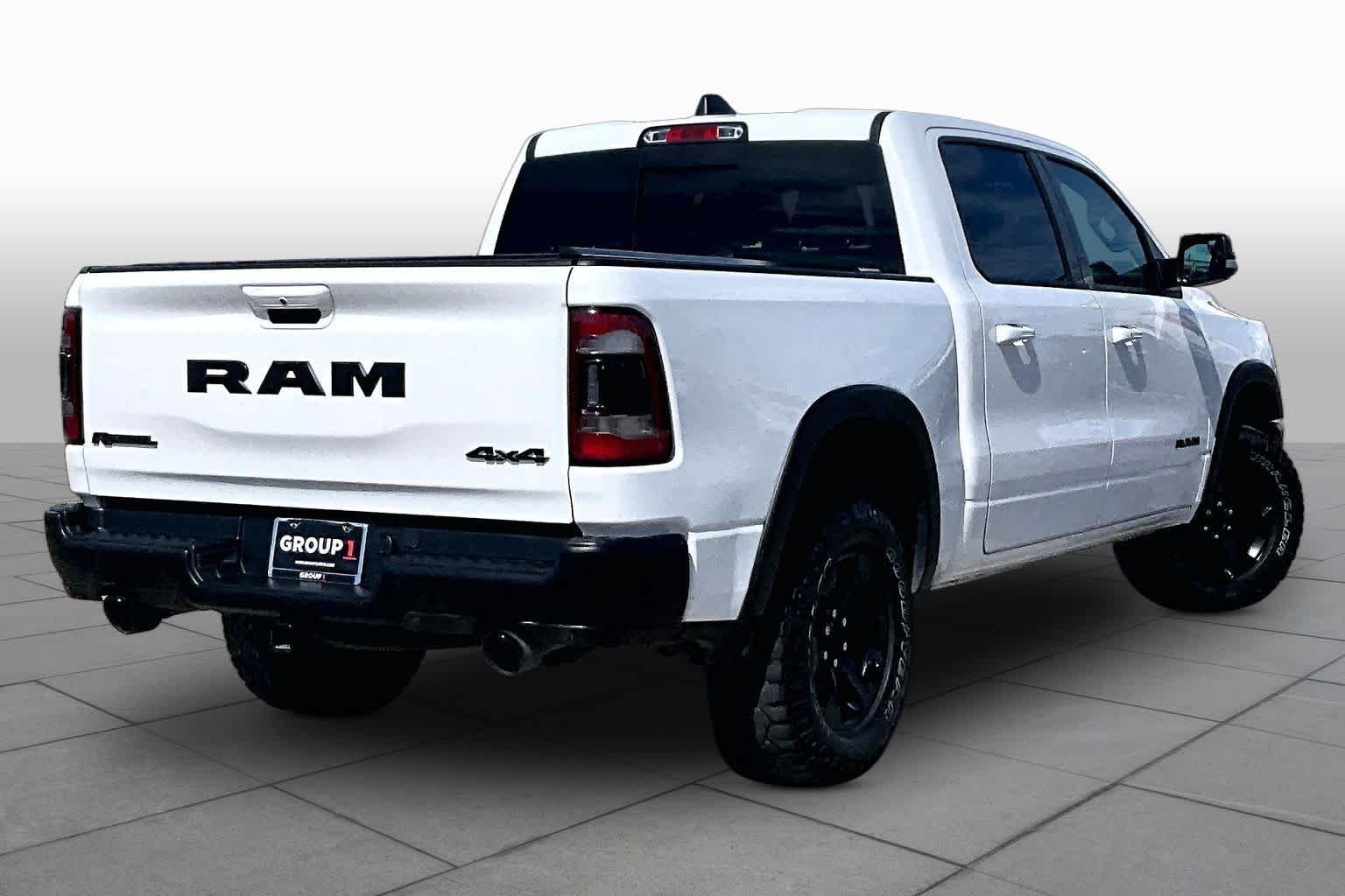 Used 2021 Bright White Clearcoat Ram Rebel image 13