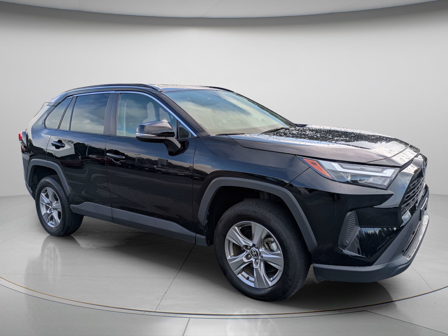 Used 2024 Midnight Black Metallic Toyota XLE image 1