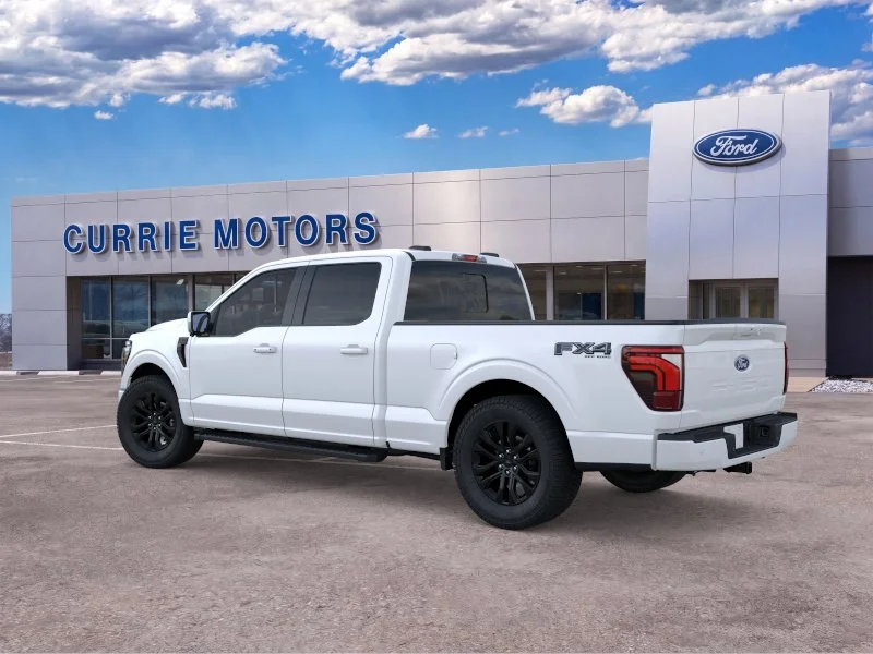 New 2026 Star White Metallic Tri-Coat Ford Lariat image 4