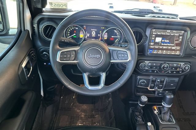 Certified Used 2023 White Jeep Sahara 4xe image 16