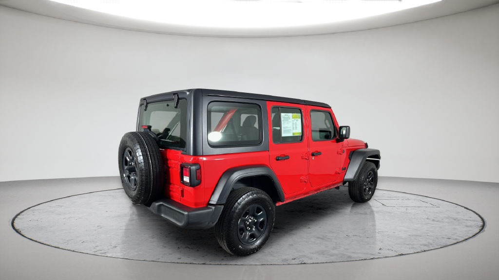 Used 2024 Red Clearcoat Jeep Sport image 7