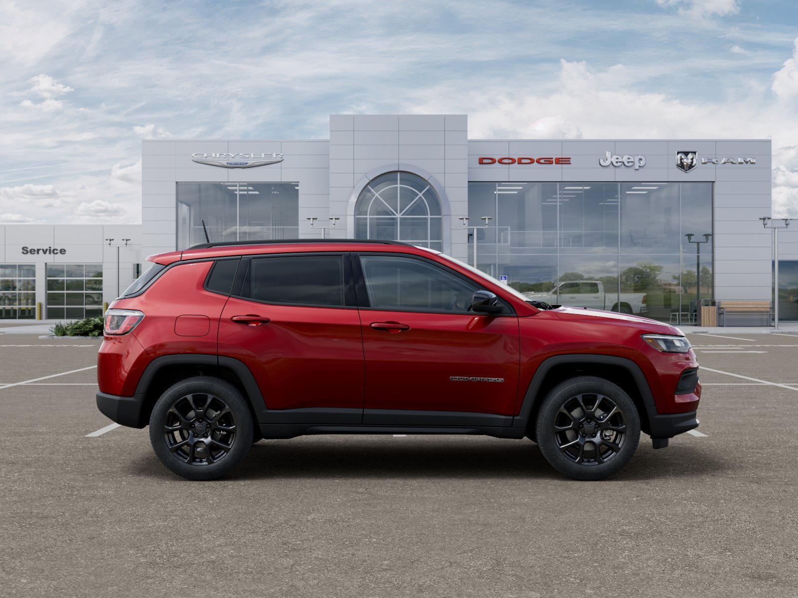 New 2026 Red Hot Pearlcoat Jeep Latitude image 59