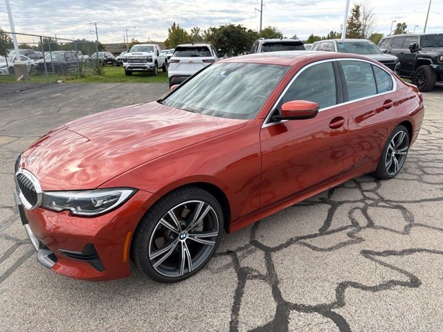 Used 2020 Sunset Orange Metallic BMW 330i xDrive image 8