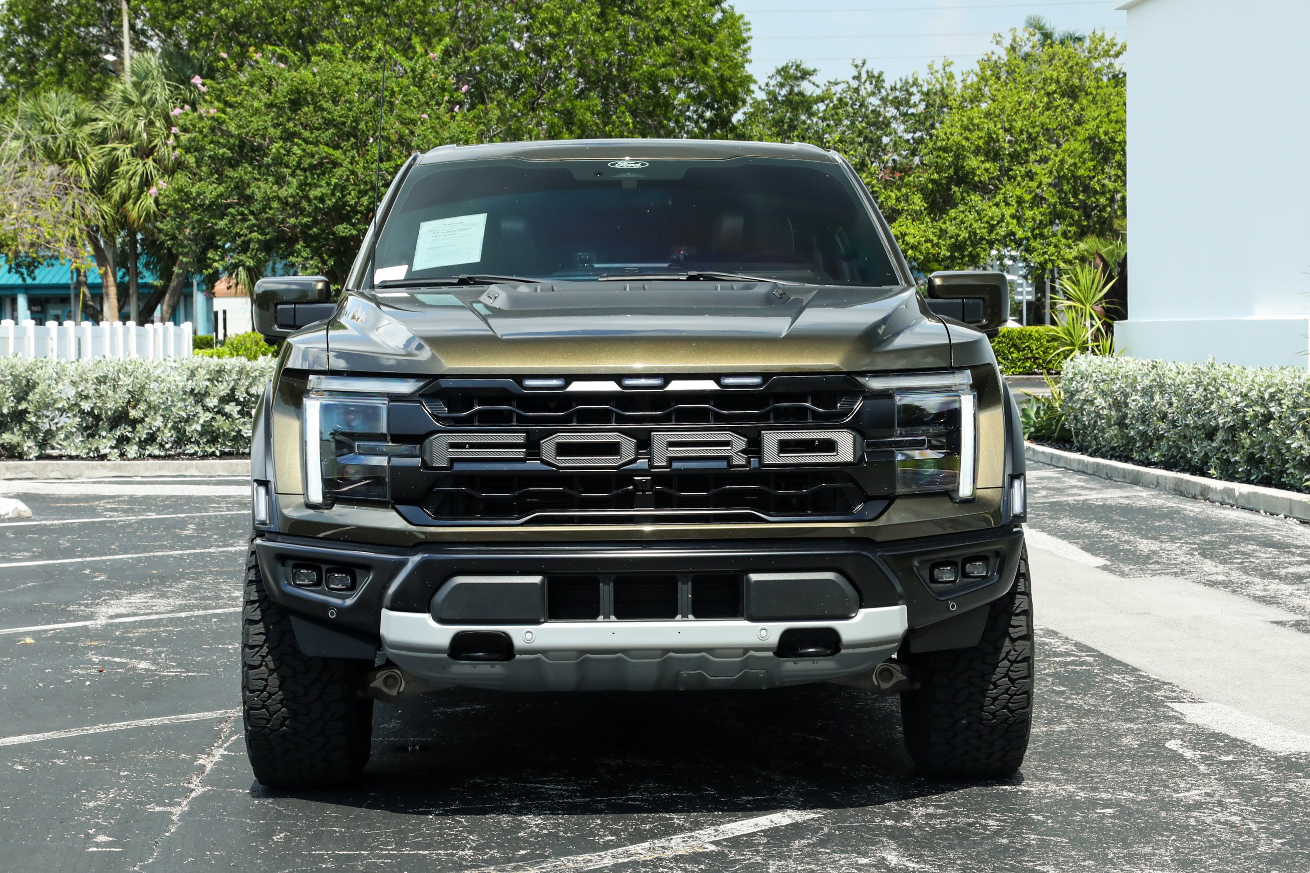 Used 2025 Green Ford Raptor image 8