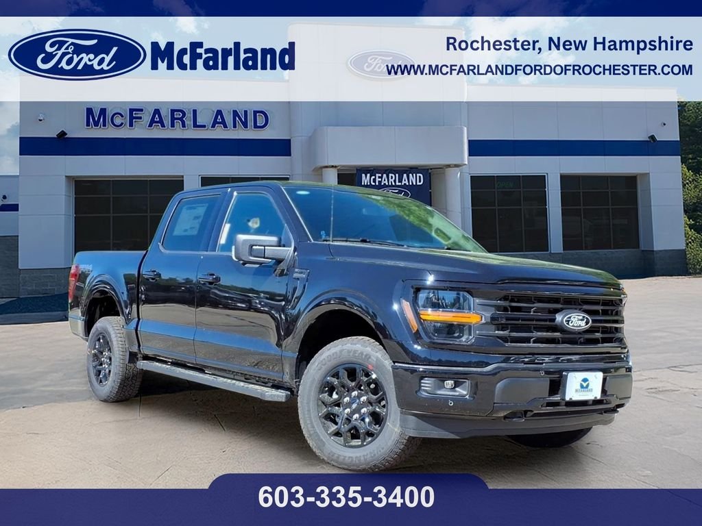 New 2026 Agate Black Metallic Ford XLT image 1
