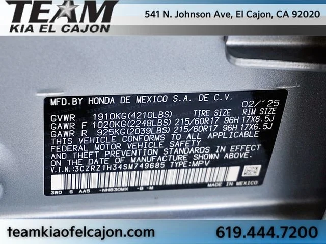 Used 2025 Gray Honda LX image 34