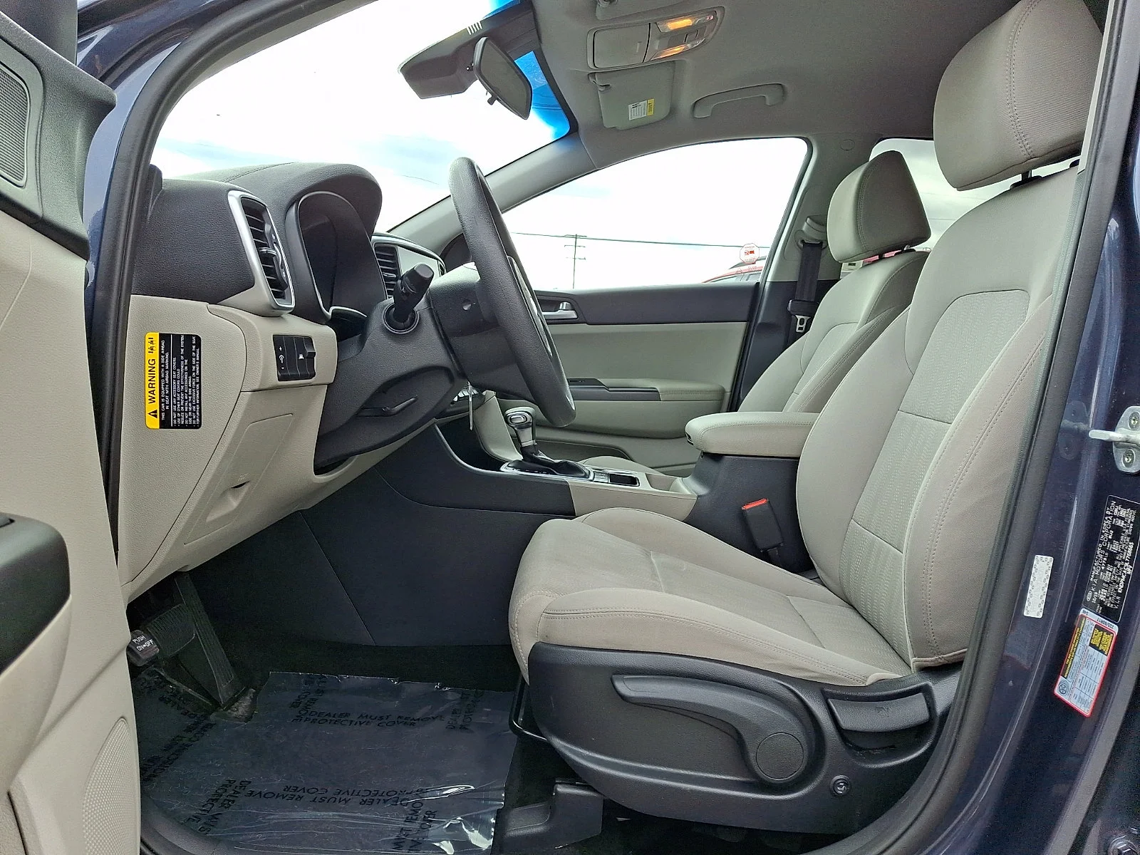 Certified Used 2020 Blue Kia LX image 13
