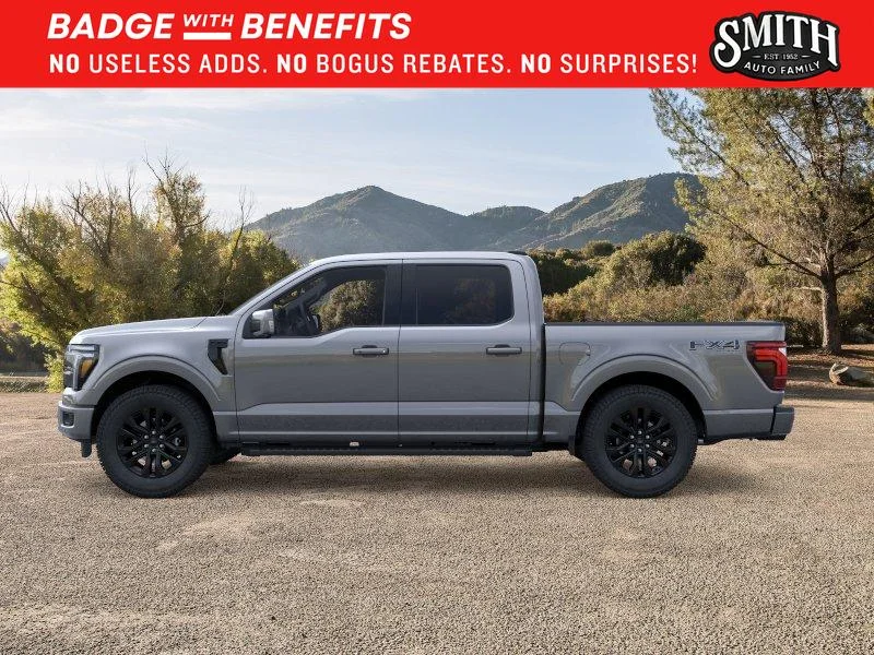New 2026 Carbonized Gray Metallic Ford Lariat® image 4