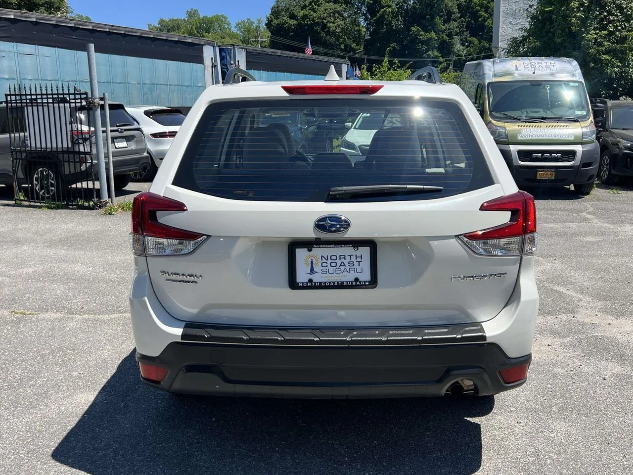 Used 2023 Crystal White Pearl Subaru Base image 7