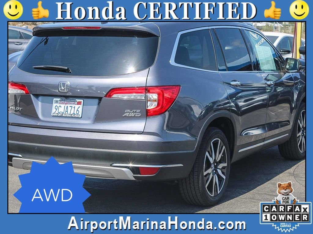 Certified Used 2022 Modern Steel Metallic Honda AWD ELITE image 11