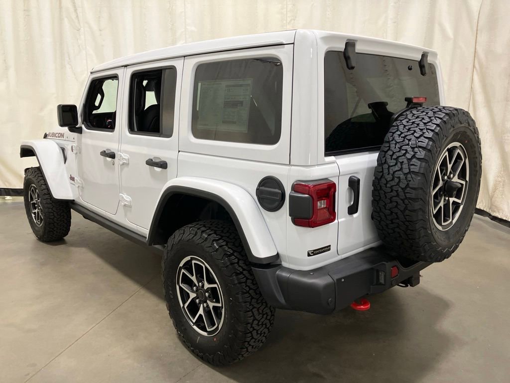 New 2026 Bright White Clear-Coat Exterior Paint Jeep Rubicon X image 27