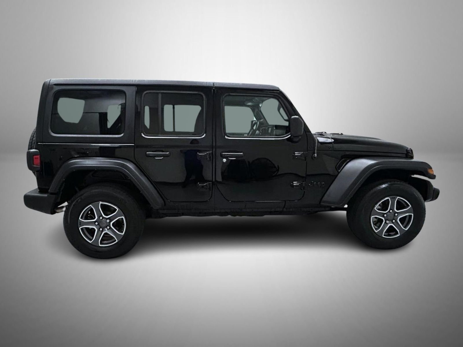 Used 2022 Black Jeep Unlimited Sport S image 4