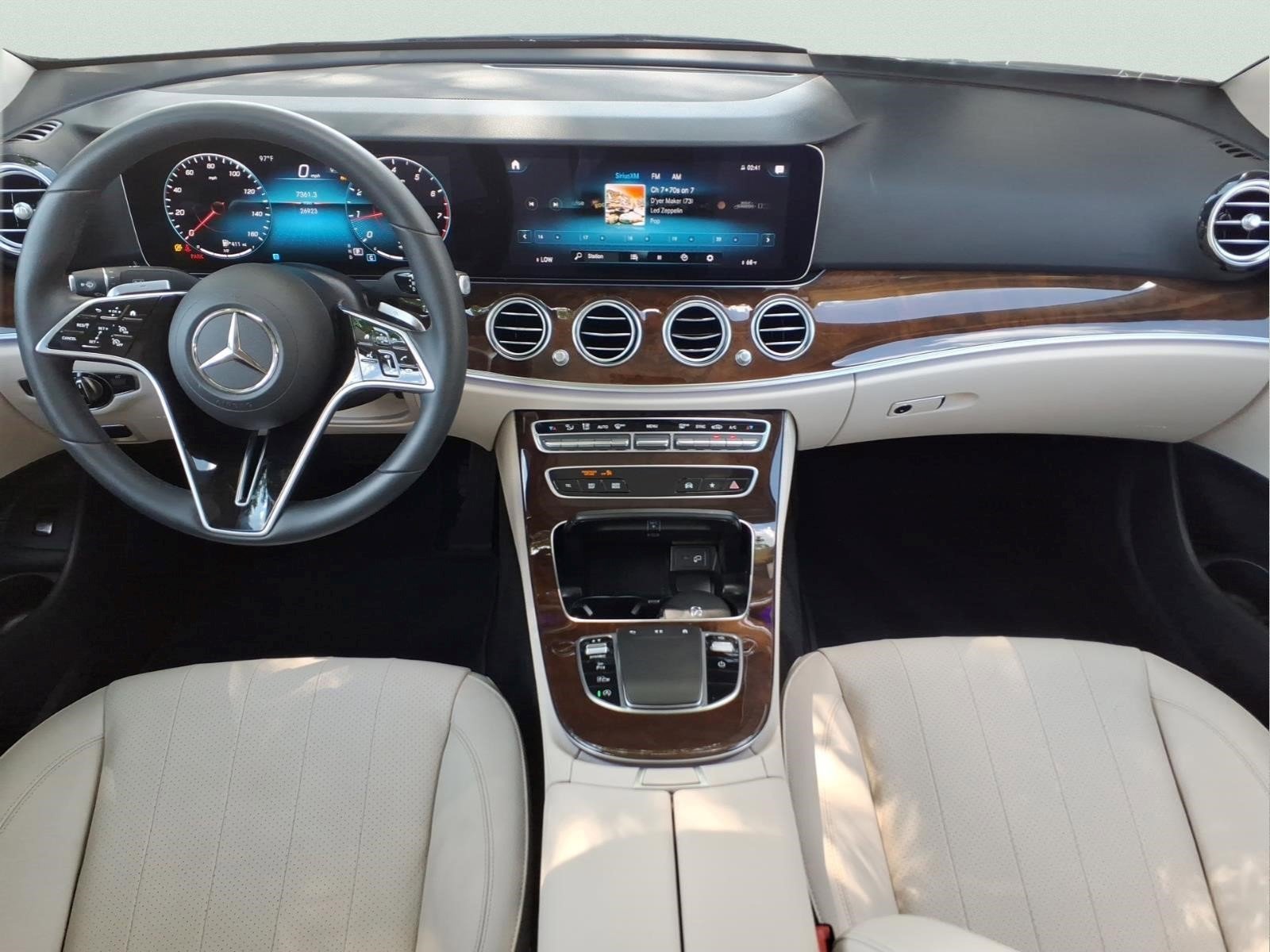 Certified Used 2023 MANUFAKTUR Diamond White Mercedes-Benz E 350 4MATIC® Sedan image 13