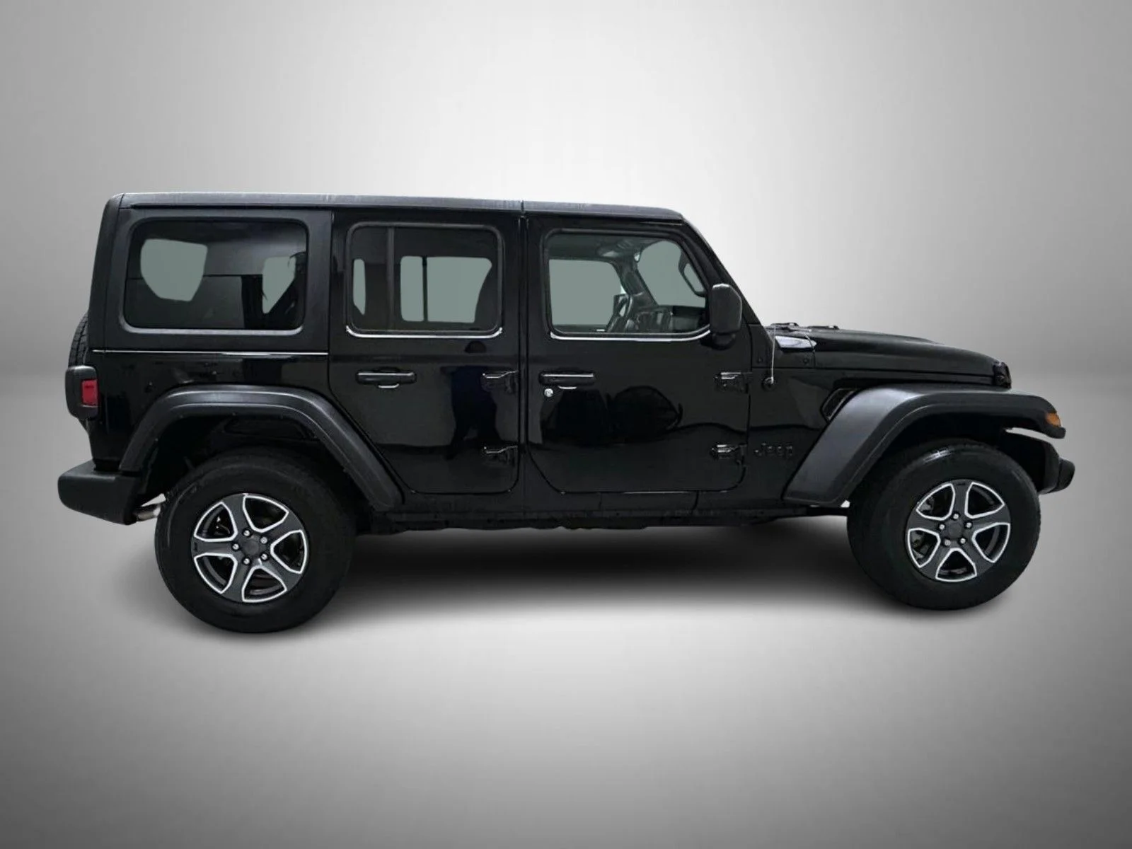 Used 2022 Black Jeep Unlimited Sport S image 4