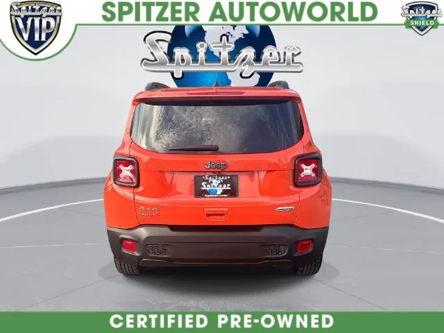 Certified Used 2021 Orange Jeep Latitude image 9