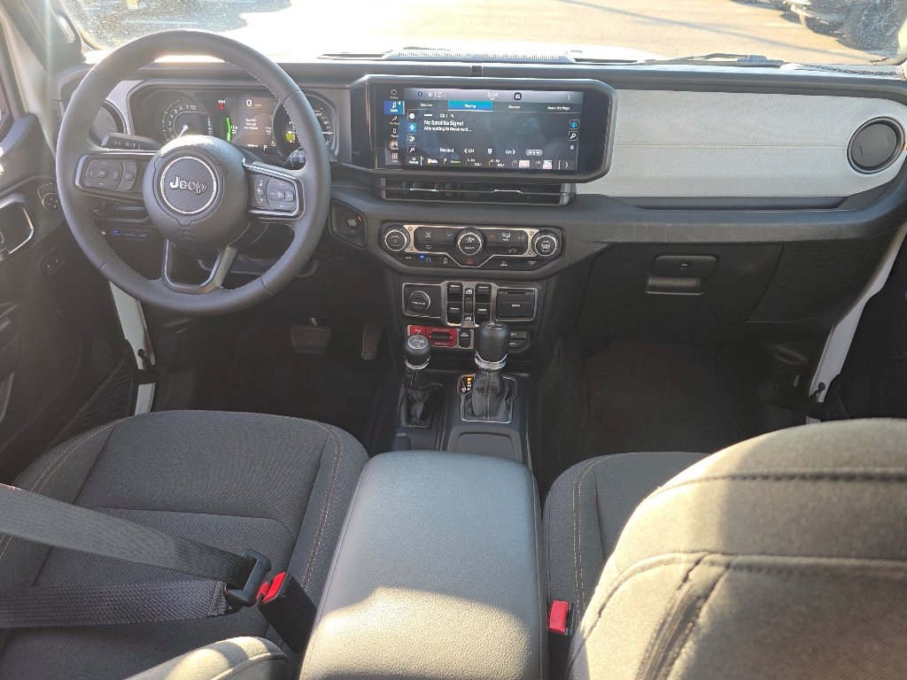 Certified 2025 Jeep Wrangler 4xe Willys 4XE with VIN 1C4RJXN63SW584842 for sale in Lakewood, NJ